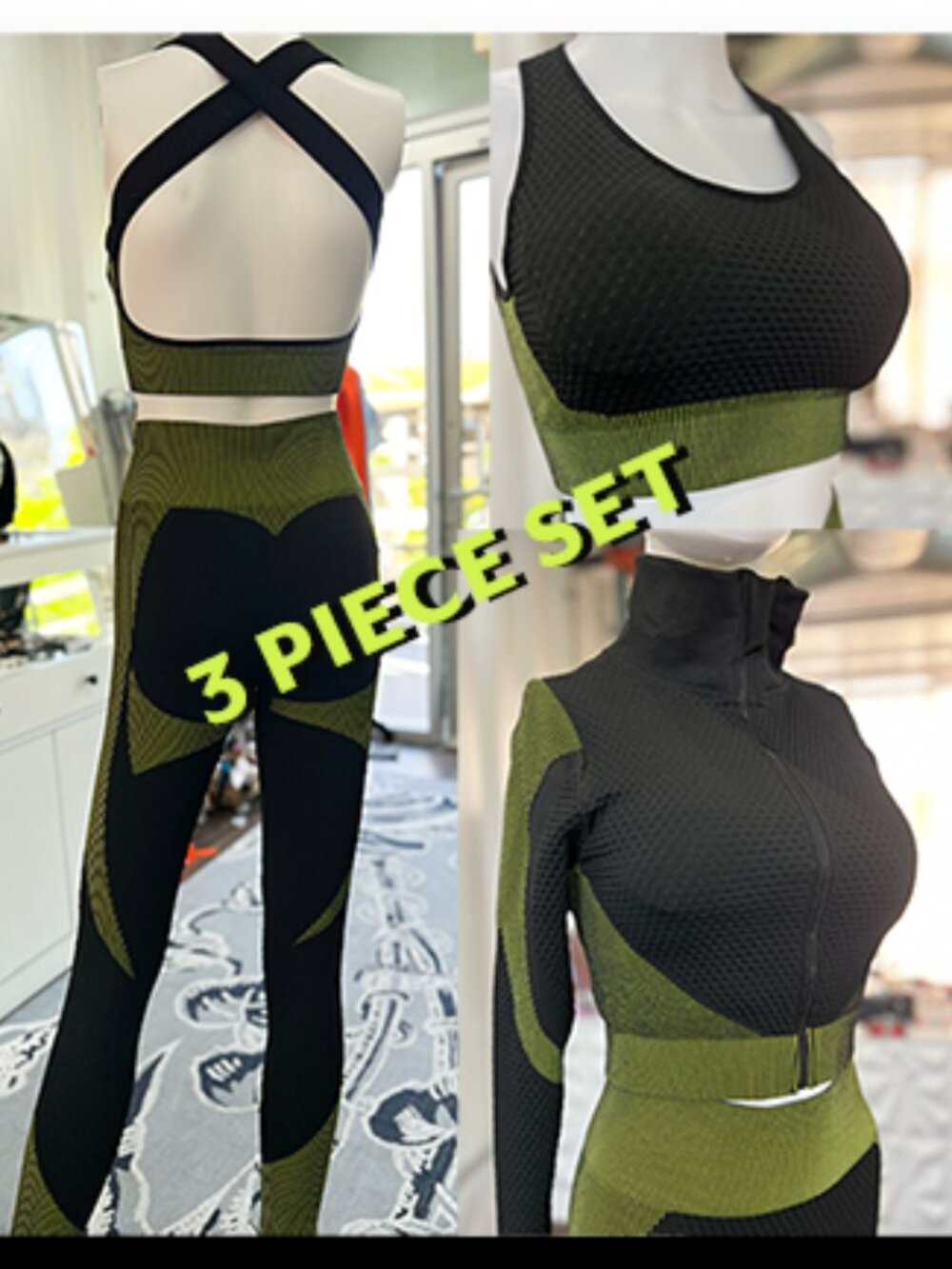 3 Piece Athletic Outfit